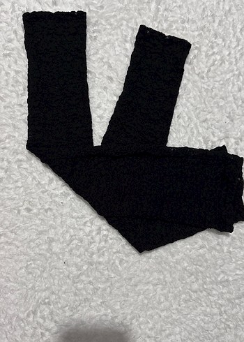 Kadın Siyah Dantel Gotik Eldiven - Görsel 3