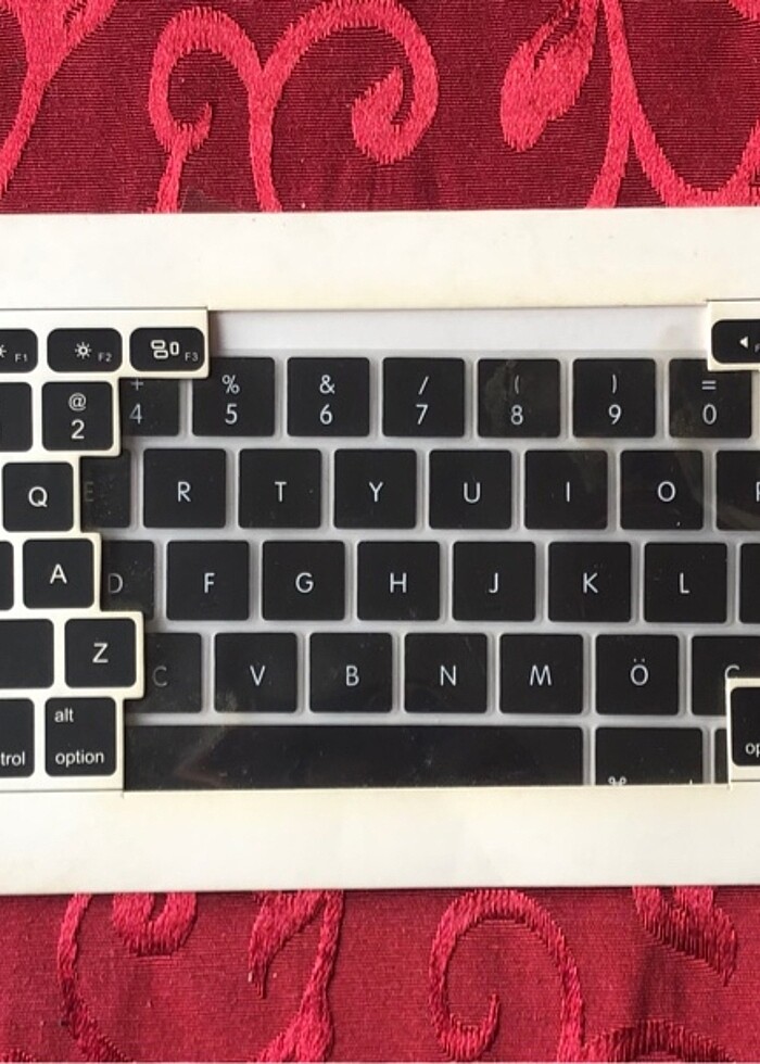 MacBook 13/15/17? Pro/Air/Retina uyumlu klavye silikonu - Görsel 3