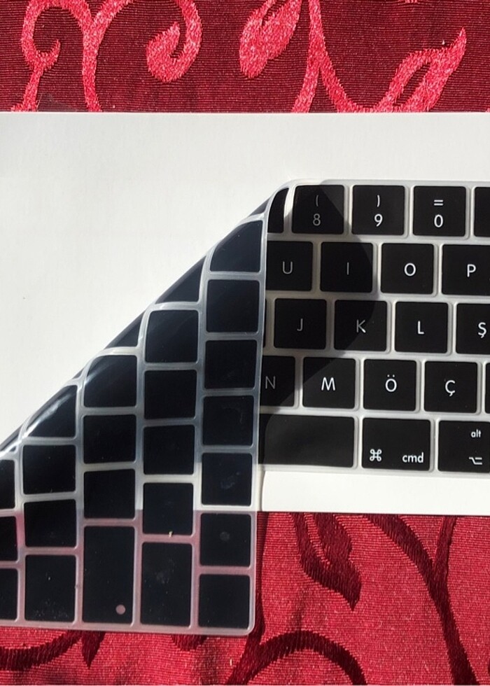 MacBook 13/15/17? Pro/Air/Retina uyumlu klavye silikonu - Görsel 2