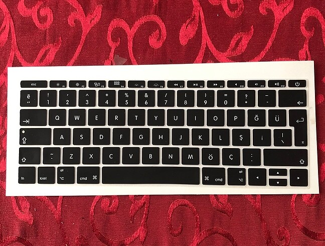 MacBook A1534 / A1708 Klavye silikonu.