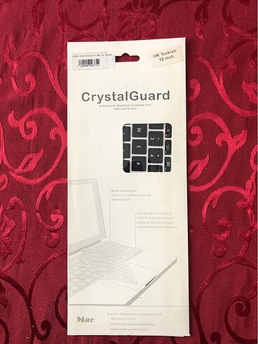 MacBook A1534 / A1708 Klavye silikonu. - Görsel 3