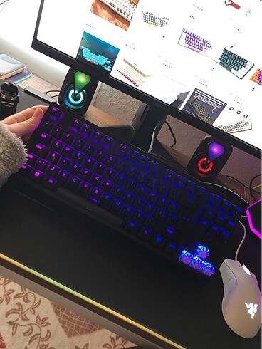 Razer Razer blackwidow v3 tenkeyless rgb mekanik klavye green switch