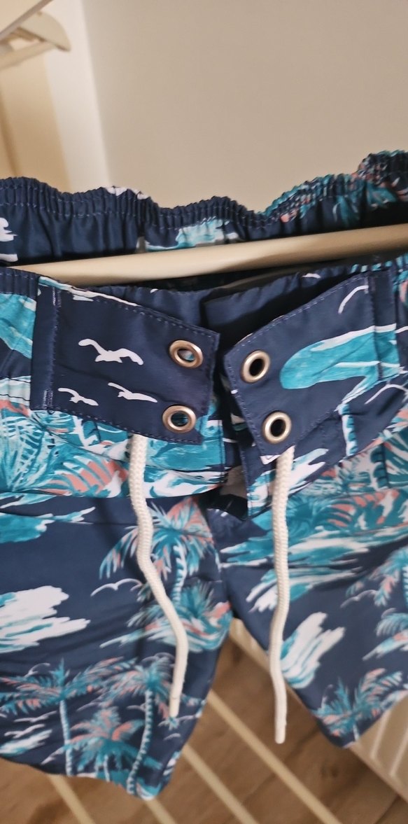 Erkek Lacivert lacoste Mini Şort - Görsel 2