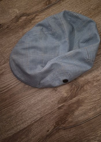 Gri Ekose Desenli Erkek Şapka - Görsel 3