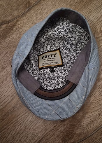 Gri Ekose Desenli Erkek Şapka - Görsel 2