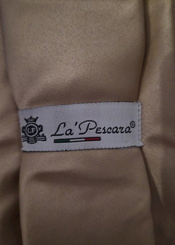 Bej Erkek Kravat - Görsel 3