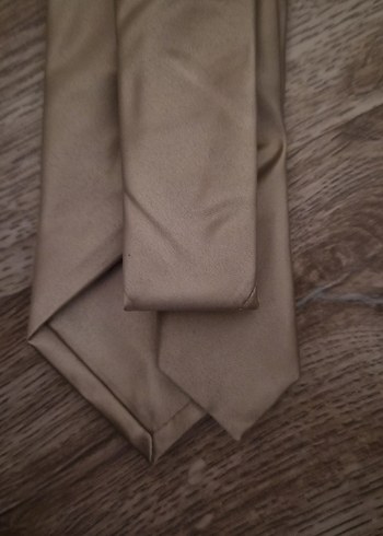 Bej Erkek Kravat - Görsel 4
