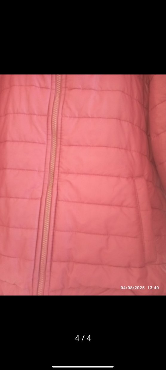 Bordo Fermuarlı Erkek Mont - Görsel 4