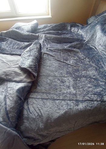 Mavi Yatak örtüsü - Görsel 6