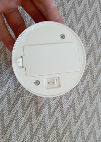 Beyaz Bisiklet Desenli Masa Lambası - Görsel 5