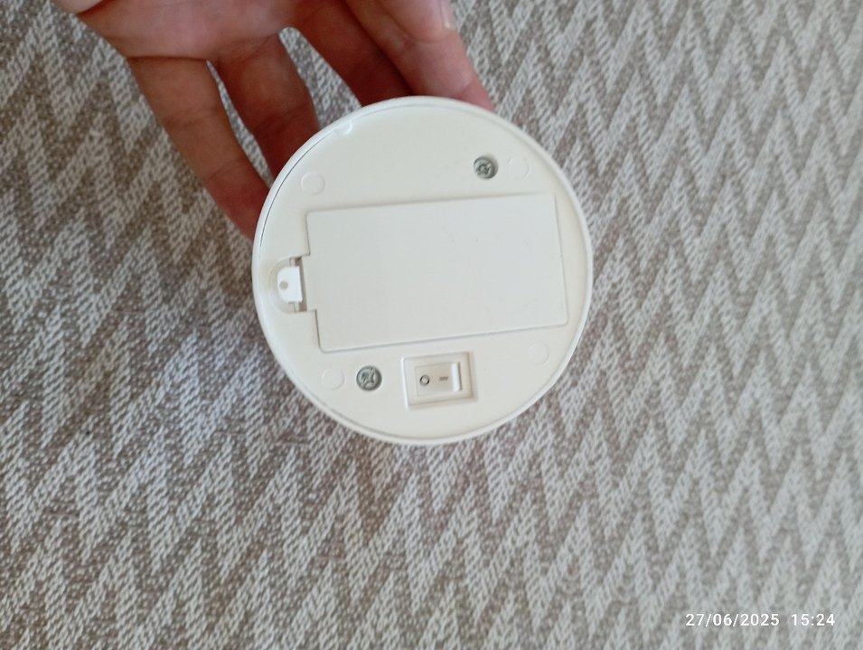 Beyaz Bisiklet Desenli Masa Lambası - Görsel 5