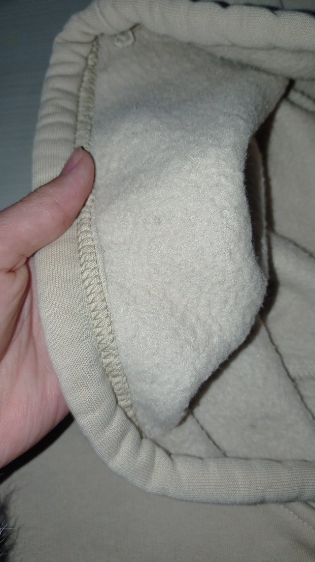 Bej Kapüşonlu Kız Çocuk  Sweatshirt - Görsel 3