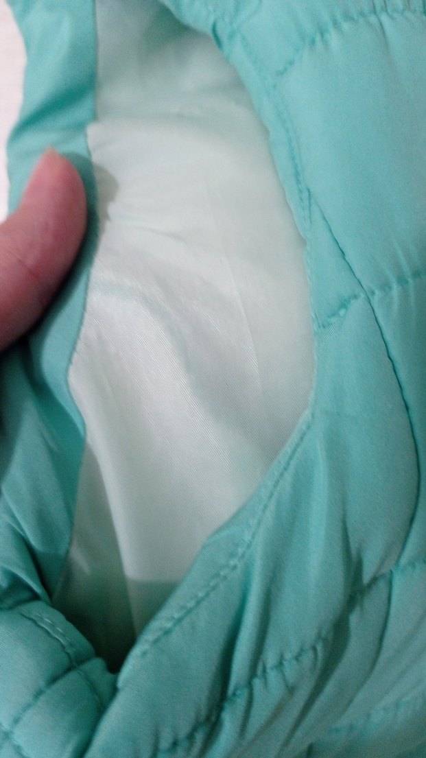 Kız Çocuk Turkuaz Kapüşonlu Yelek - Görsel 2