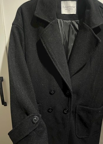 Siyah kaşe kaban - Görsel 2