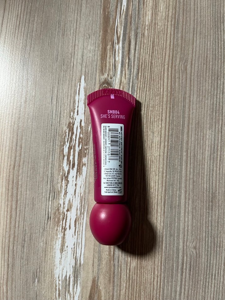 NYX Smushy Mat Bordo Dudak Balmı - Görsel 2