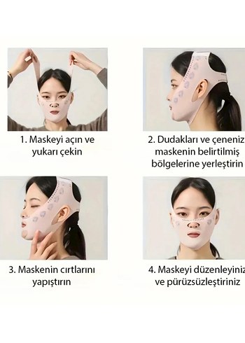 Yüz Sıkılaştırıcı Maske Korsesi - Görsel 2