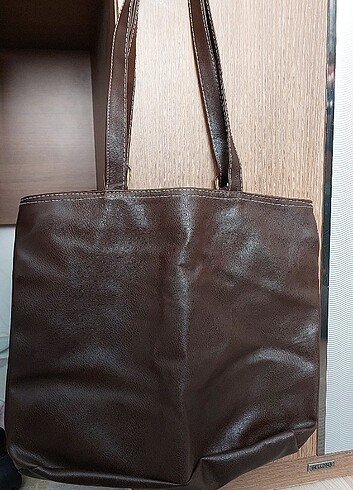 Mango Mango yumuşak deri shopper canta