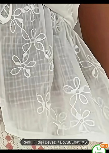 Dantel İşlemeli Beyaz Straplez Mini Büstiyer - Görsel 4