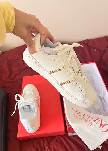 Valentino Garavani Beyaz Kadın Spor Ayakkabı - Görsel 9