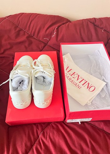 Valentino Garavani Beyaz Kadın Spor Ayakkabı - Görsel 11