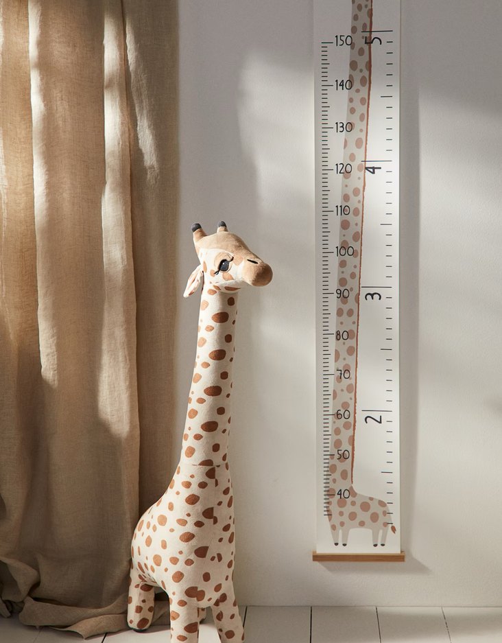 Bej Zürafa Peluş Oyuncak - Görsel 2