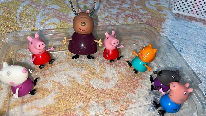 Beden Renk Peppa pig oyuncak seti