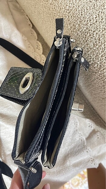 Gerçek deri çanta - Görsel 5