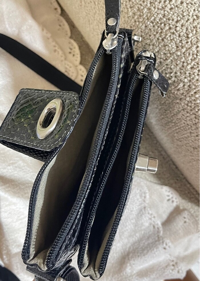 Gerçek deri çanta - Görsel 5