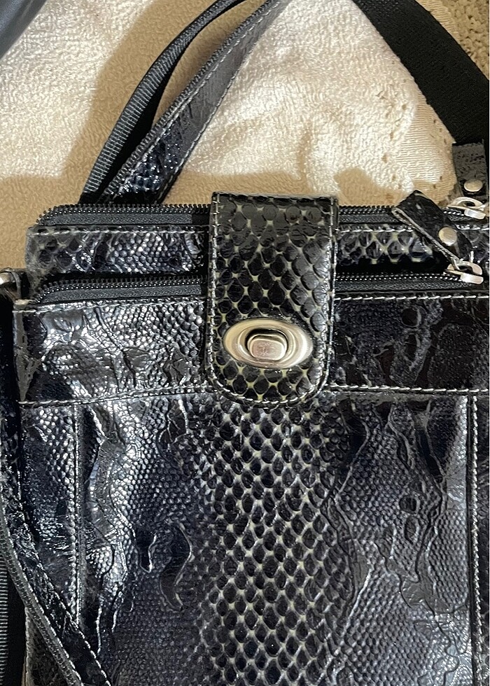 Gerçek deri çanta - Görsel 2