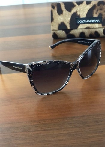 Kahverengi Dolce & Gabbana Kadın Güneş Gözlüğü orijinal - Görsel 4
