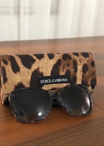 Kahverengi Dolce & Gabbana Kadın Güneş Gözlüğü orijinal - Görsel 2