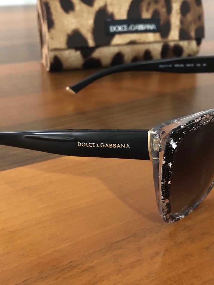 Kahverengi Dolce & Gabbana Kadın Güneş Gözlüğü orijinal - Görsel 5