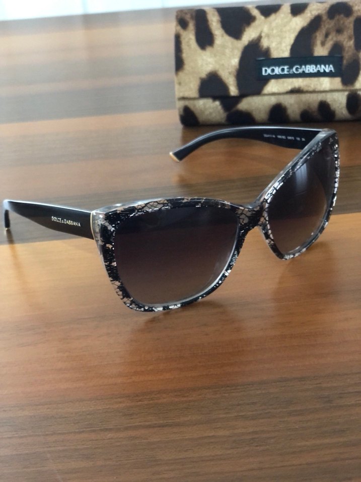 Kahverengi Dolce & Gabbana Kadın Güneş Gözlüğü orijinal - Görsel 4