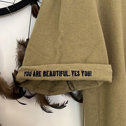 Trendyol & Milla Trendyol Kol baskılı Tshirt
