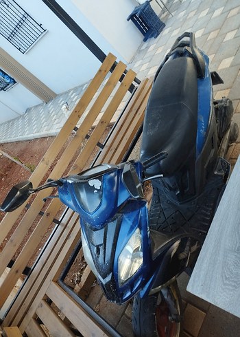 Koyu Mavi, Tokalı Motosiklet Kaskı - Görsel 2