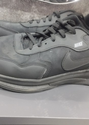 Siyah ve Gri Erkek Spor Ayakkabı Bağcıkları Nike 42 numara - Görsel 4