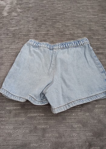 Gevşek Kesim Mini Denim Şort