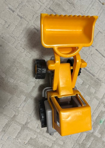 Sarı ve Gri Oyuncak Kepçe - Görsel 2