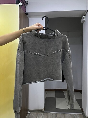 s Beden kadın taşlı sweat