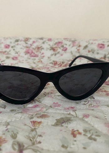  Beden siyah Renk Siyah Retro Cat Eye Kadın Gözlüğü
