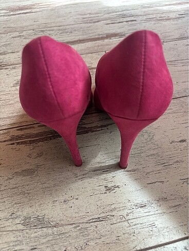 39 Beden pembe Renk Pembe stiletto