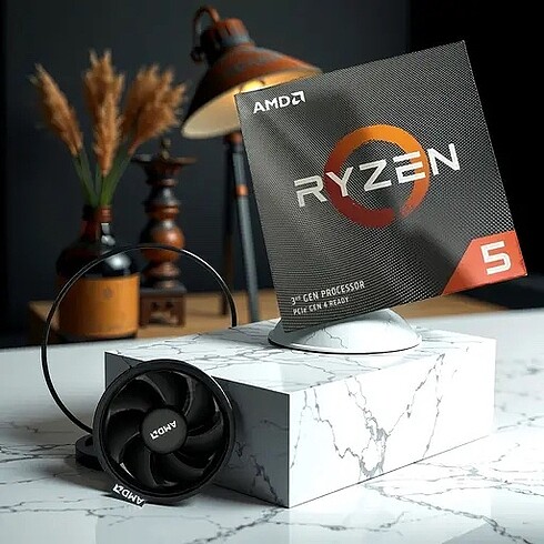 AMD Ryzen 5 3500 Soğutucu Fanı - İşlemci Yok