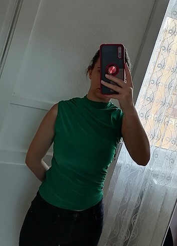 Yeşil bluz