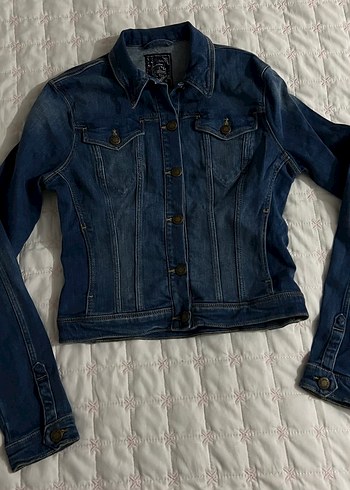 Loft Koyu Mavi Denim Ceket