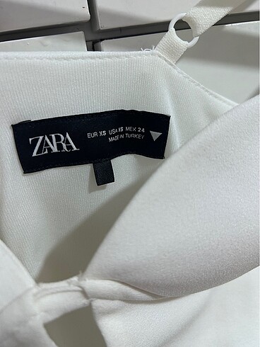 xs Beden Zara elbise