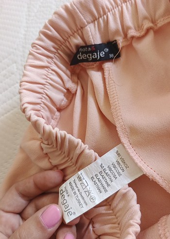 Diğer Yavruağzı,Midi Kumaş Kadın Pantolon