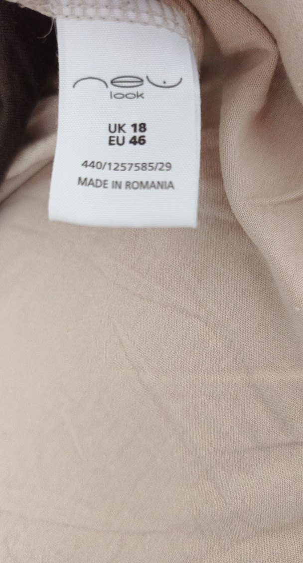 Bej V Yakalı Hamile Bluzu - Görsel 2