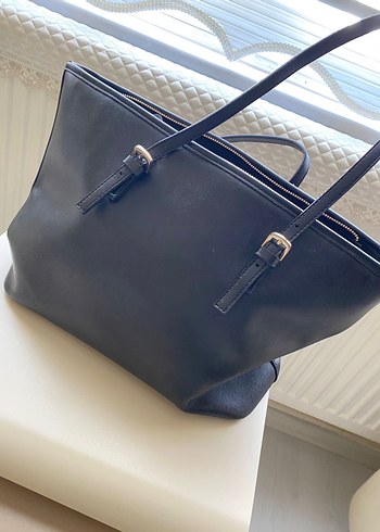 Pierre cardin Klasik Şıklık Siyah Deri Kadın Çanta - Görsel 2