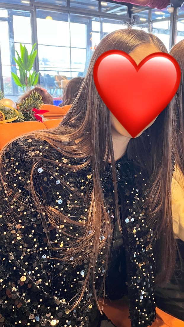 H&m pullu payetli ceket - Görsel 4