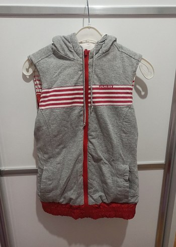 çift taraflı unisex çocuk yelek - Görsel 5